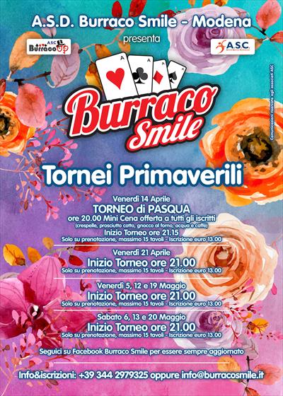 Burraco Smile - Tornei Primaverili